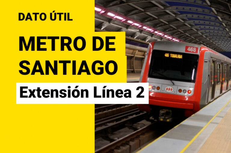 Extensión De La Línea 2 Del Metro De Santiago ¿dónde Estarán Las